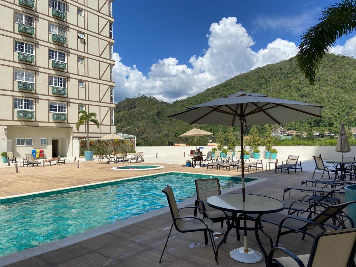 Апартаменти Flat 217 Granja Brasil - Com Piscina Em Itaipava Петрополіс Екстер'єр фото