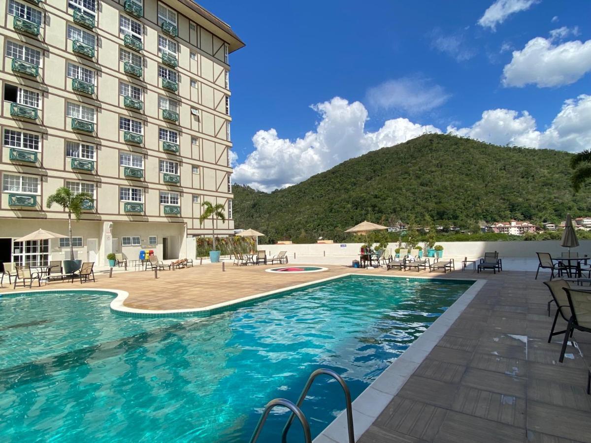 Апартаменти Flat 217 Granja Brasil - Com Piscina Em Itaipava Петрополіс Екстер'єр фото