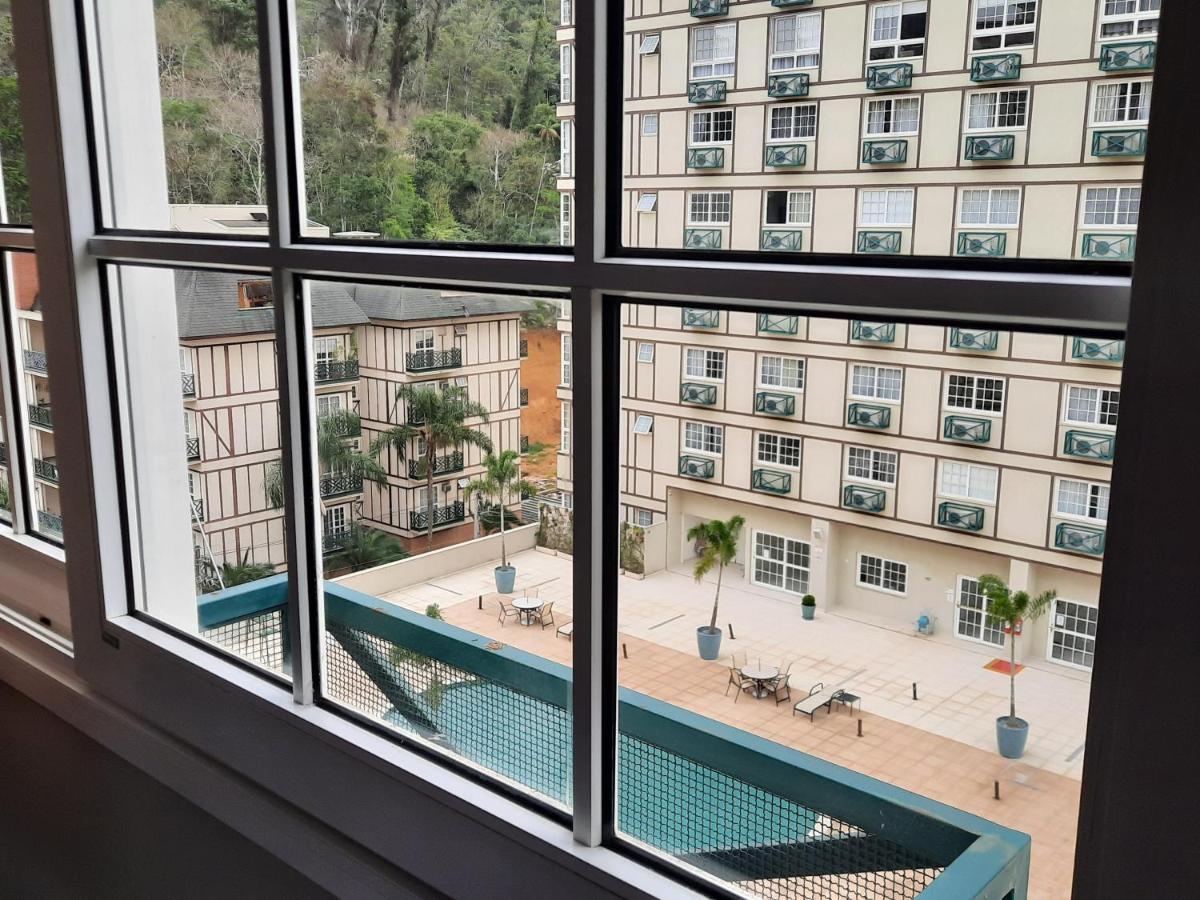 Апартаменти Flat 217 Granja Brasil - Com Piscina Em Itaipava Петрополіс Екстер'єр фото